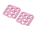 ★6/22-27 P最大27倍★【全国配送可】-ミニローテーター用10mL/15mLチューブホルダー 1セット(2枚入) アズワン 型番 - JAN 4571...