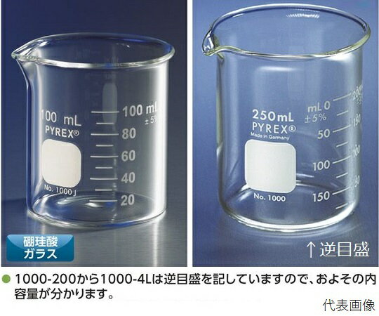 ★ポイント最大16倍★【全国配送可】-ビーカー PYREX(R) 400mL コーニング・PYREX 型番 1000-400 aso 2-9425-08 ●在庫品 納期約 3営業日-【医療・研究機器】