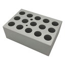 ★ポイント最大16倍★【全国配送可】-クールブロックバス(ビーズ・ウォーターバス兼用)用 ブロック 15mL遠心チューブ 15本用 major science 型番 MC-B17 JAN 4571110735282 aso 2-9501-14 ●在庫品 納期約 3営業日-【医療・研究機器】
