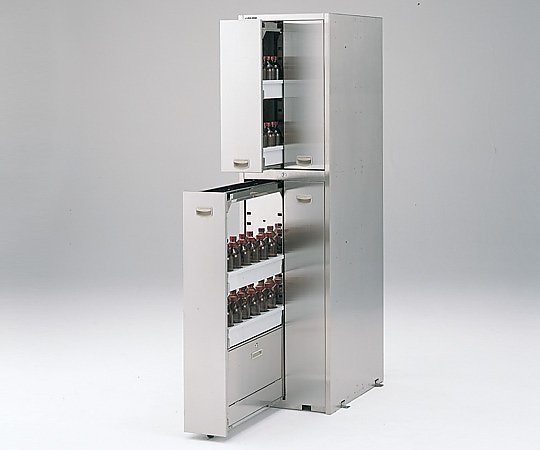 ★ポイント最大16倍★【全国配送可】-セキュリティ薬品庫(SUS430) アズワン 型番 SQ-1845S4 　JAN 456210..