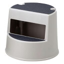 ★ポイント最大16倍★【全国配送可】-ステップスツール ベージュ エレクター 型番 2523V aso 3-465-03 ●お取寄品 納期約 63営業日-【医療・研究機器】