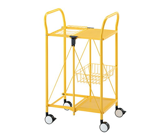 ★ポイント最大16倍★【全国配送可】-折りたたみドライカート 580×440×950mm その他 型番 DC1号 JAN 4573296412193 aso ...