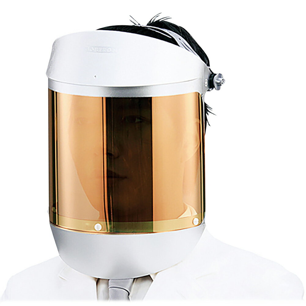 ★ポイント最大16倍★【全国配送可】-保護面　上下面ガード 防曇加工　(耐熱タイプ) OBERON 型番 2125AFR 　JAN 4582110965418 aso 3-6971-02 ●在庫品 納期約 3営業日-【医療・研究機器】