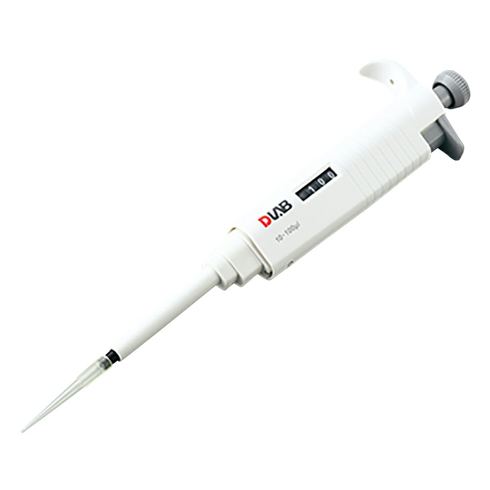 ★いまだけ！ポイント最大16倍★【全国配送可】-マイクロペット シングルチャンネル・容量可変タイプ DLAB 型番 10-100μL 　JAN 4582110957734 aso 3-7026-05 ●在庫品 納期約 3営業日-【医療・研究機器】