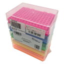 ★ポイント最大16倍★【全国配送可】-96ウェルPCRラック 5色セット 1セット(5個入) アズワン 型番 - JAN 4589638197994 aso ...