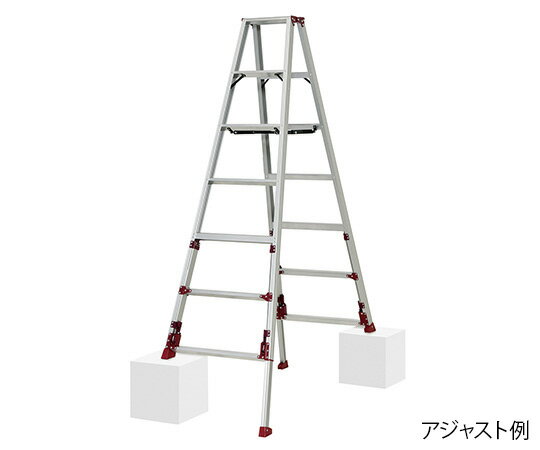 ★ポイント最大16倍★【全国配送可】-四脚アジャスト式専用脚立 ピカコーポレイション 型番 SXJ-210A 　J..