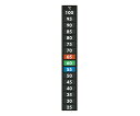 ★7/19-26 P最大27倍★【全国配送可】-室内液晶温度シール(可逆性)25〜100℃ 1ケース(10枚入) ミクロン 型番 16LR25 aso 3-92...