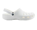 ★4/24-27 P最大26倍★【全国配送可】-クロックス（TM）シューズ（クラシック）　ホワイト　22cm crocs 型番 10001-100_W22 aso 3-9381-01 ●お取寄品　納期約 6営業日-【医療・研究機器】