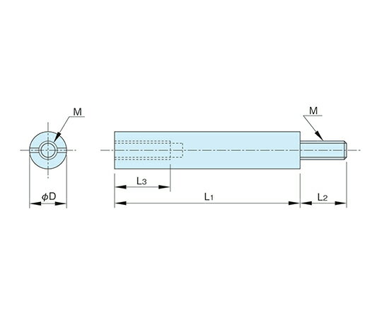 ★ポイント最大16倍★【全国配送可】-丸型スペーサー ホシモト 型番 EO-425 　JAN 4580651202498 aso 3-9748-02 ●お取寄品　納期約 6営業日-【医療・研究機器】