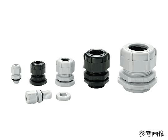 ★6/22-27 P最大27倍★【全国配送可】-Mネジケーブルグランド（RM型）　ライトグレー　1個入 タカチ電機工業 型番 RM8S-4S aso 3-995-04 ●お取寄品　納期約 4営業日-【医療・研究機器】