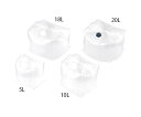 ★ポイント最大16倍★【全国配送可】-ユニオンコンテナーII型(スクエア) ハイバリア20L 容器 アズワン 型番 - JAN 4589638354403 aso 4-2729-08 ●在庫品 納期約 3営業日-【医療・研究機器】(4)
