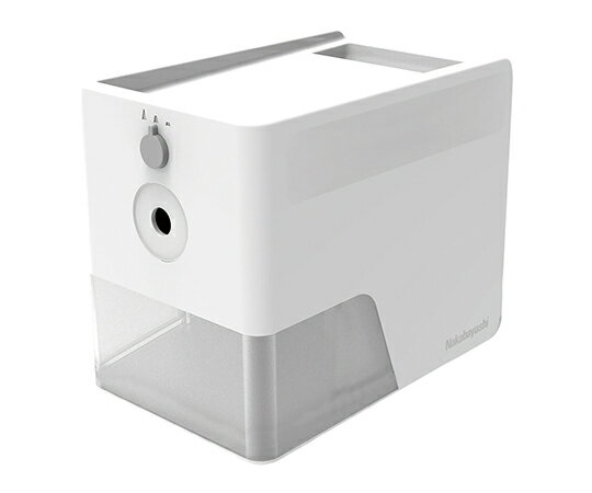 ★ポイント最大16倍★【全国配送可】-電動鉛筆削りスリムトレータイプ　ホワイト ナカバヤシ 型番 DPS-60..