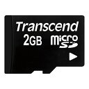 ★ポイント最大16倍★【全国配送可】-microSDカード 2GB トランセンド 型番 TS2GUSDC aso 4-3808-01 ●お取寄品 納期約 17営...