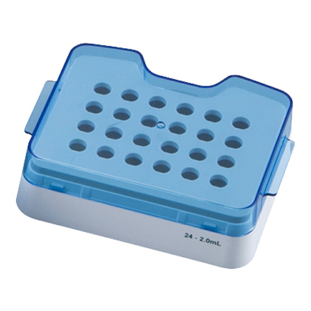 ★ポイント最大16倍★【全国配送可】-ブロックバスシェーカー 2.0mL×24本用ブロック アズワン 型番 Block-24-20 JAN 4582619628470 aso 4-3883-13 ●在庫品 納期約 3営業日-【医療・研究機器】