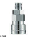 ★ポイント最大16倍★【全国配送可】-クイックカップリング(鋼鉄・ソケット)オネジ型 R1/4 その他 型番 CAL22SM JAN 4560291321575 aso 4-4728-01 ●お取寄品 納期約 8営業日-【医療・研究機器】(4)