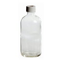 ★7/19-26 P最大27倍★【全国配送可】-セプタム付きボトル・細口 250mL 未洗浄 透明 24本入 Quality Environmental Con...