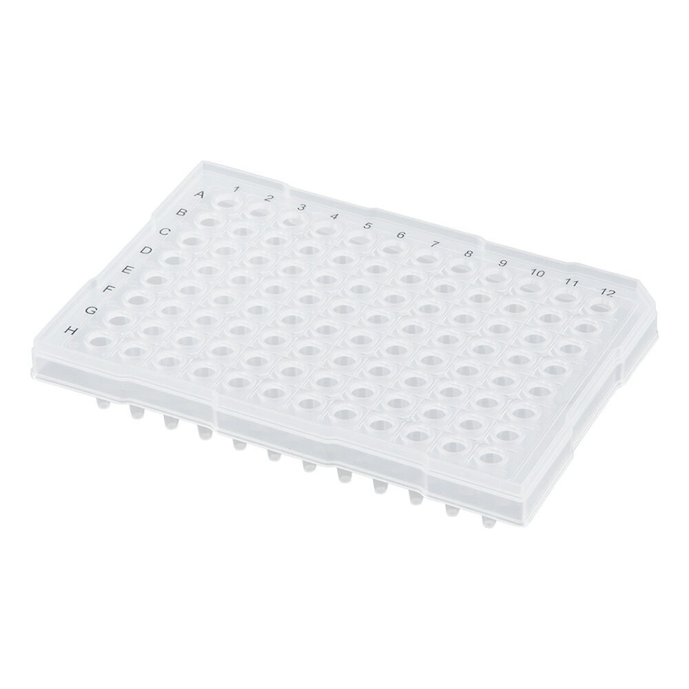 ★ポイント最大16倍★【全国配送可】-ビオラモPCRプレート（セミスカート）100枚入 アズワン 型番 VPSC-9..