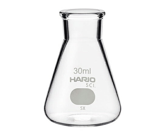 ★いまだけ！ポイント最大16倍★【全国配送可】-三角フラスコ　30mL HARIO 型番 SF-30 　JAN 4977642002500 aso 6-017-19 ●在庫品 納期約 3営業日-【医療・研究機器】