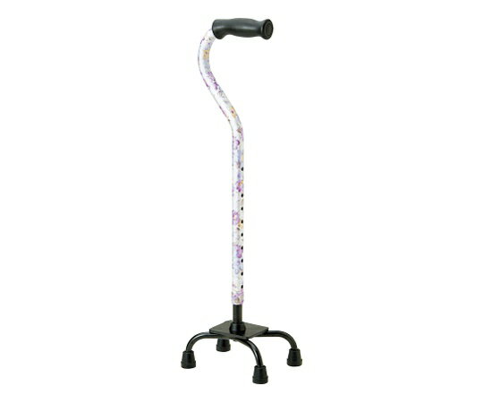 ★ポイント最大16倍★【全国配送可】-アルミ製4点支柱杖50シリーズ 白花柄 マキテック 型番 OT-500 　JAN..