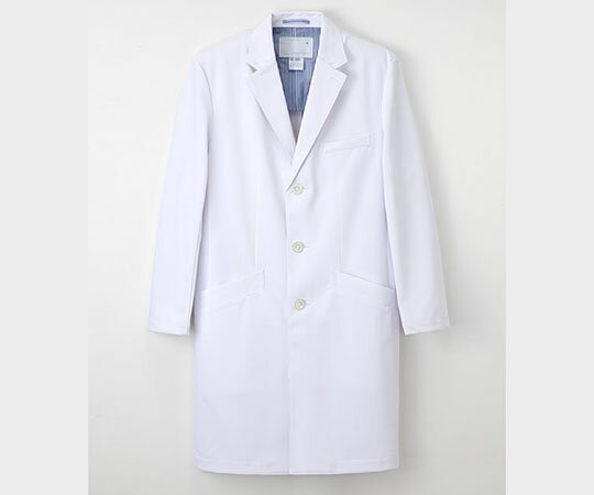 ★ポイント最大16倍★【全国配送可】-男子シングルドクターコート ホワイト M ナガイレーベン 型番 SD3000 JAN 4545516115764 aso...