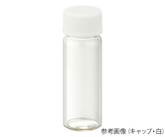 ★6/22-27 P最大27倍★【全国配送可】-ねじ口瓶（無色）+PPキャップ（白）+フッ素PTFE