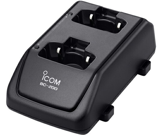 ★ポイント最大16倍★【全国配送可】-連結型2口充電器 ICOM（アイコム） 型番 BC-200 　JAN 490972301984..