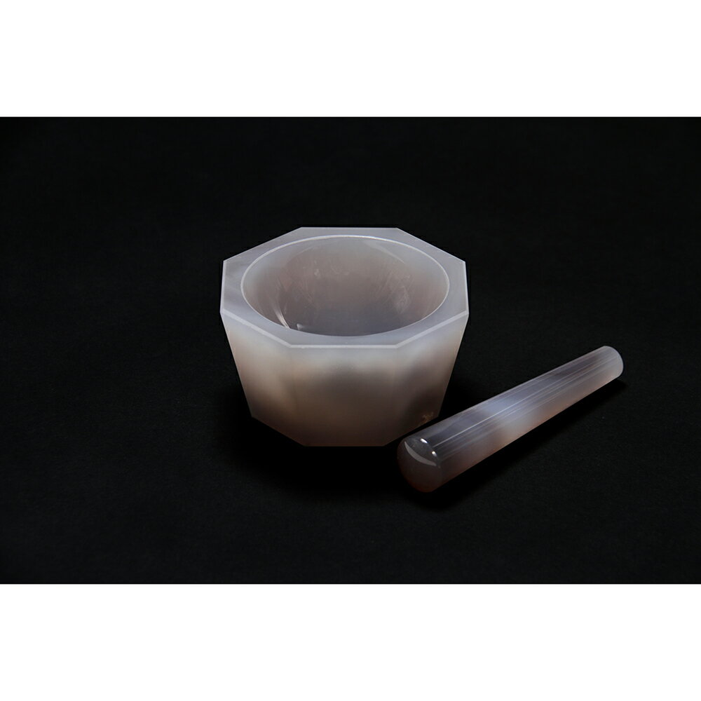 ★ポイント最大16倍★【全国配送可】-メノー乳鉢　深型　φ80×φ100×35mm　　乳棒付き ...