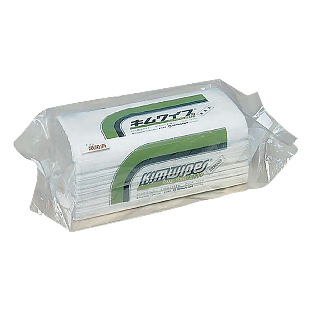 ★ポイント最大16倍★【全国配送可】-キムワイプ・ハンドタオル200 2枚重ね 電子線滅菌済 230×218mm クレ..