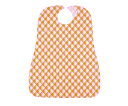 ★6/22-27 P最大27倍★【全国配送可】-防水食事用エプロン バイアスオレンジ 亀屋 型番 100-20 JAN 4571331380810 aso 7-1504-02 ●在庫品 納期約 3営業日-【医療・研究機器】