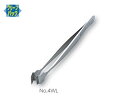 ★ポイント最大16倍★【全国配送可】-フラットピンセット 幅広 特殊鋼 IDEAL-TEK 型番 No.4WL JAN 4560111746632 aso 7...