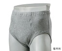 ★ポイント最大16倍★【全国配送可】-失禁パンツ(ブリーフ) L(84〜94cm) ニシキ(シニア・介護用品) 型番 B4856C-L-GY JAN 4550...