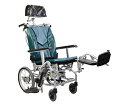 ★ポイント最大16倍★【全国配送可】-ティルト&リクライニング車いす(ラクまくら仕様) カワムラサイクル 型番 KXL16-42EL/RM No.47 JAN...