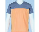 ★6/22-27 P最大27倍★【全国配送可】-入浴介護Tシャツ (男女兼用) オレンジ LL フットマーク 型番 403340-04 JAN 4549707050940 aso 7-3098-06 ●お取寄品 納期約 6営業日-【医療・研究機器】(4)
