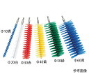 ★ポイント最大16倍★【全国配送可】-ジョイントクリーナーブラシ 165×Φ50×約23mm 白 その他 型番 HBS-J-50-W aso 7-3327-01...