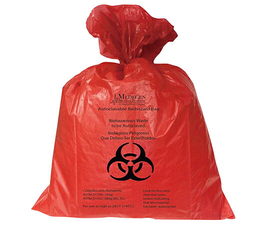 ★ポイント最大16倍★【全国配送可】-オートクレーブバッグ(滅菌表示付き) 483×584mm 200枚入 その他 型番 AC1923R 　JAN 4589638163487 aso 7-4345-02 ●在庫品 納期約 3営業日-【医療・研究機器】