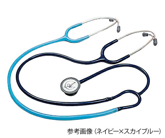 ★ポイント最大16倍★【全国配送可】-エンジェルナーススコープ　教育用ステート 新生児用 (ネイビー×スカイブルー)　スナップオン仕様 翼工業 型番 01020005 　JAN 4580355096515 aso 7-4443-02 ●お取寄品　納期約 17営業日-【医療・研究機器】