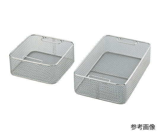★ポイント最大16倍★【全国配送可】-滅菌コンテナS用バスケット 245×245×100mm ナビス（アズワン） 型番 - 　JAN 4589638172489 aso 7-4887-04 納期約 3営業日-【医療・研究機器】
