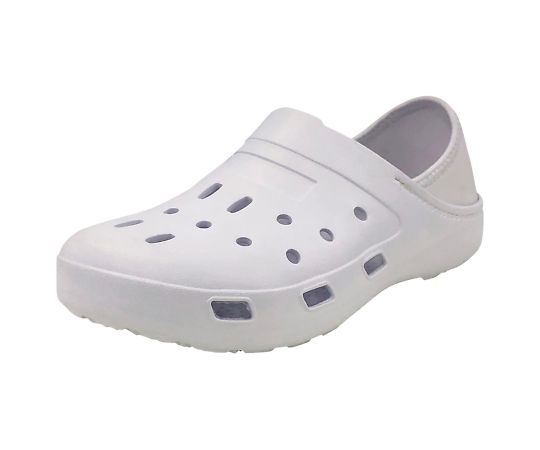 ★ポイント最大16倍★【全国配送可】-サンダル（ジャストモードNo.800） ホワイト 22.0～22.5cm 内外ゴム 型番 154087 JAN 4937758454365 aso 7-532-01 ●お取寄品 納期約 10営業日-【医療・研究機器】