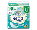 ★ポイント最大16倍★【全国配送可】-リフレ 超うす安心パッド(羽つき) 180mL 14枚入 リブドゥコーポレーション 型番 18165 JAN 49045...