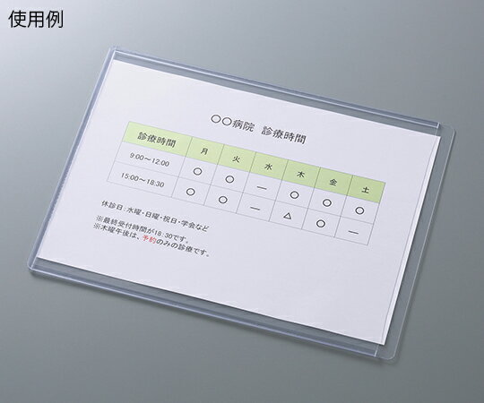 ★ポイント最大16倍★【全国配送可】-貼れるカードケース　ハレカ　A3判 西敬 型番 6293 　JAN 4976049062933 aso 7-8286-04 ●在庫品 納期約 3営業日-【医療・研究機器】