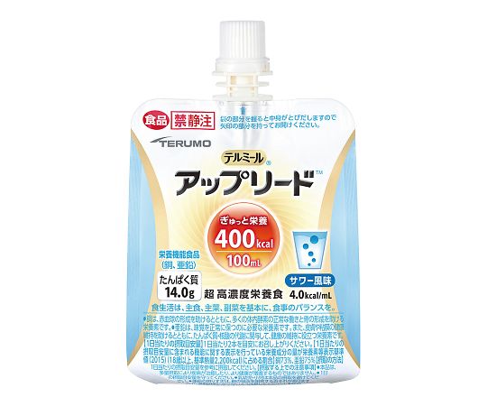 ★ポイント最大16倍★【全国配送可】-テルミールアップリード サワー風味 1箱（18本入） ニュートリー 型番 - 　JAN 4934989070951 aso 7-9017-02 ●お取寄品　納期約 10営業日-【医療・研究機器】