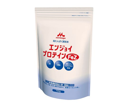 ★ポイント最大16倍★【全国配送可】-エンジョイプロテインFeZ（高たんぱく質粉末） 700g 森永乳業クリニコ 型番 　JAN 4902720086264 aso 7-9074-02 納期約 3営業日-【医療・研究機器】