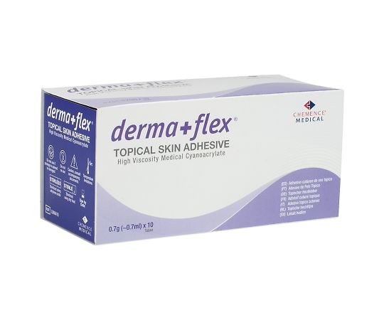 ★ポイント最大16倍★【全国配送可】-ダーマフレックスA 皮膚接着剤 1箱（10本入） Chemence　Medical 型番 LB60410 aso 7-9165-01 ●在庫品 納期約 3営業日-【医療・研究機器】