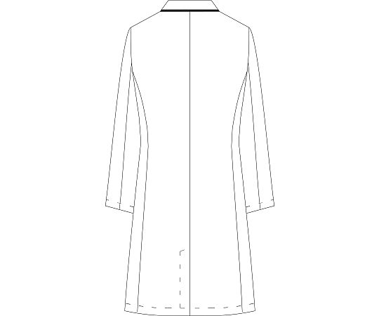 ★ポイント最大16倍★【全国配送可】-メンズコード診察衣　3L アプロンアパレル 型番 257-60AP 3L aso 7-9552-05 ●お取寄品　納期約 10営業日-【医療・研究機器】
