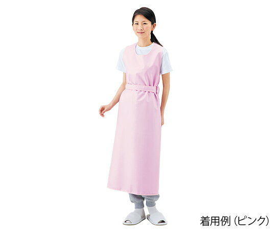 ★ポイント最大16倍★【全国配送可】-入浴介護用エプロン （ひもタイプ） ピンク／LL フットマーク 型番 403306 LL 　JAN 4956994401377 aso 8-1589-03 ●在庫品 納期約 3営業日-【医療・研究機器】