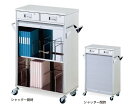 ★7/19-26 P最大27倍★【全国配送可】-カルテワゴン シャッター付き 700×350×1100mm ナビス(アズワン) 型番 NCW-40HS JAN...