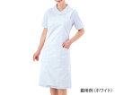 ★ポイント最大16倍★【全国配送可】-エプロン (男女兼用/ポケット内ペン差し付き) ホワイト/M 住商モンブラン 型番 75-511 JAN 4560315...