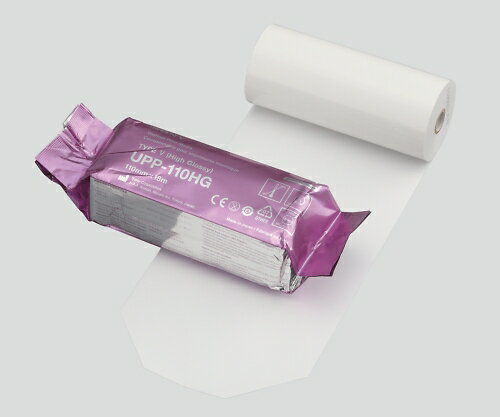 ★ポイント最大16倍★【全国配送可】-サーマルプリンター用紙(SONYプリンター用) 110mm×18m その他 型番 UPP-110HG JAN 4901780639625 aso 8-6373-01 ●在庫品 納期約 3営業日-【医療・研究機器】