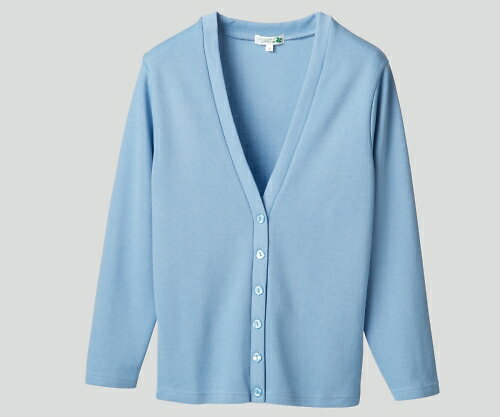 ★ポイント最大16倍★【全国配送可】-カーディガン（Vネック） L サックス ディーフェイズ 型番 C-04 　J..