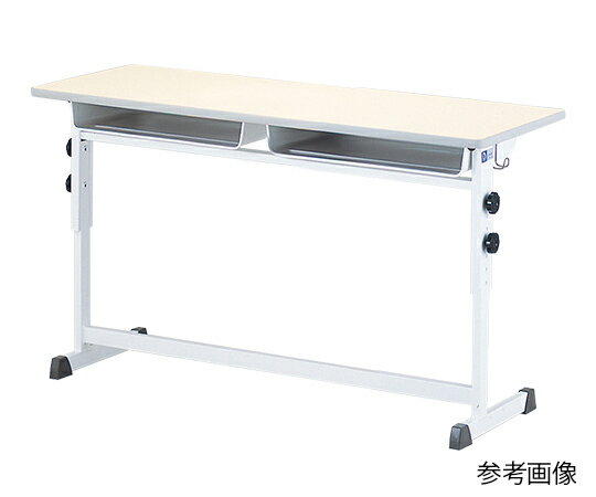 ★12/19-26 最大P27倍★【全国配送可】-エコノミー採血台 2人用　幅1200mm ナビス（アズワン） 型番 DSD-02 　JAN 4571110696040 aso 8-8937-02 ●在庫品 納期約 3営業日-【医療・研究機器】